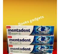 18 pezzi Mentadent Dentifricio C-Fresh con Collutorio Attivo 75ml