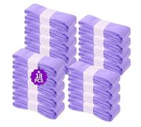 18 Pezzi Ricarica Mangiapannolini, Antiodore Inodore Addensata Sacchetti Mangiapannolini, 4.5M Maialino per Foppapedretti Angelcare Tommy Tippee Ricariche & Click Simplee Tec Litter Locker(Viola)