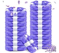 18 Pezzi Ricarica Mangiapannolini,Sacchetti Mangiapannolini Addensato e deodorante,Sacchetti di Ricarica Compatibile Bidoni Della Spazzatura,Bidoni per Pannolini e Bidoni per Lettiera per Gatti,Viola