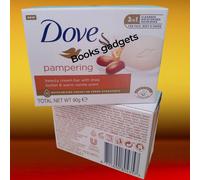 18 pezzi Saponetta Dove Shea Butter Burro di Karite Pietra di Sapone 90gr