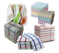 18 Pezzi Strofinacci canovacci stracci asciughino cucina 100% puro cotone top