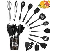 18 Pezzi Utensili Cucina Silicone, Antiaderente resistente al calore,Set di Uten