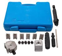18 Pieces Universal Hydraulic Double Flaring Tools Set Kit for Automotive Sector