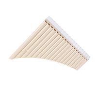 18 Pipes Pan Flauto C Chiave Pan Pipes Pan Pipes Con Bocchino Strumento A Fiato Per Studenti Principianti Flauto Di Pan Per Principianti (Color : 02)