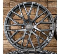 18 Pollici Cerchi RS4 per Audi A6 4G F2 C8 A4 S4 B8 A3 S3 8V 8P SQ2 ABE Grigio