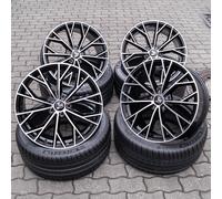18 Pollici Cerchi UA23 per Mercedes C Classe E W205 W213 W212 R1ES AMG Nero