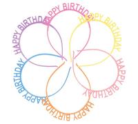 18 Pollici fascia per compleanno bopper di compleanno diadema di fascia per di diadema di della ragazza fasce per funlicht hair band fascia creativa BELLIFFY