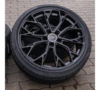 18 Pollici Invernali RW03 per Audi A6 F2 Tfsie 235/55 R18 Avant ABE ET45 Nero