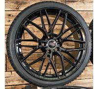 18 Pollici Ruote Estive RW01 per Audi A6 4G Q3 8U 225/50 R18 ABE S LINE Nera