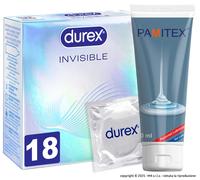 Durex Invisible extra lubrificanti ed Extra sottili: