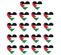 18 Pz Palestina Adesivi per biciclette Adesivi riflettenti per Cerchio Della Bici Della Bici Della Bicicletta Adesivo Riflettente Universale