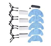 18 pz/set, compatibile for DomoOVA, DRV80 Spazzola A Rullo Filtro Spazzole Laterali Mop Panni for Animali Robot Aspirapolvere Parti