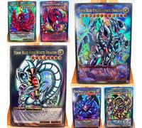 18 pz/set Occhi Blu Ultimate Dragon Yu Gi Oh Inglese Giocattoli Hobby Hobby Da Collezione Gioco Collezione Anime Carte