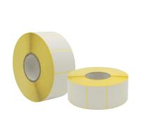 18 ROTOLI da 1800 ETICHETTE TERMICHE 40x30 Foro 40mm ADESIVE QUALSIASI STAMPANTE