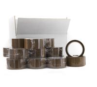 18 ROTOLI NASTRO ADESIVO IMBALLAGGIO AVANA MM 50X66 MT SCOTCH