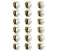 18 rotoli SCOTCH/NASTRO ADESIVO da imballo 66m x 50mm trasparente NUOVO