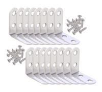 18 Sets Staffe Angolari Per Angoli Di Mobili Staffa Rinforzo Angolare