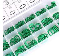 18 Taglie 270 Pezzi in Gomma o Ring di Tenuta Guarnizione rondella assortimento di guarnizioni Set AC o Ring Auto Auto Camion Aria condizionata o Ring Guarnizione Strumenti di Ricambio Verde