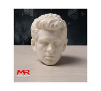 (18) Testa scolpita in scala 1/6 di Brad Pitt, Tom Cruis, Arnold, Paul Walker, Ronaldo, Bruce Willis,