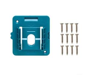 18 V per supporto batteria rack per BL1860 BL1850 BL1840 5-Pack 18V | Compatibile con BL1860, BL1850, BL1840, design scorrevole, mantiene le batterie al sicuro, previene la caduta