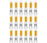 18 X Osram LED Vetro Lampadina a Innesto Spillo 2W=20W G9 Cob Trasparente 200lm [EEK: E]