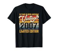 18 Years of Being Awesome Vintage 2007 Limited Edition Maglietta
