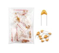 180/500Pcs Monolithic Capacitor Kit Multilayer Ceramic Capacitors Assorted Set 0.47UF 1UF 0.01UF 10UF 0.33UF 0.22UF 2.2UF 0.033U CZAOINCU(180Pcs)
