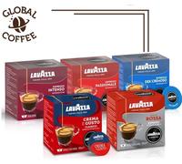 180 Capsule Caffè Lavazza A Modo Mio MIX Originali A Scelta NO 256 Dek Intenso