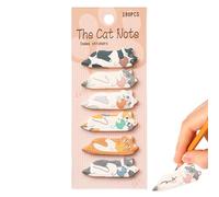 180 Cat Sticky Notes | Cartoon Cat Paw Paper Markers, Adhesive Memo Sheets For School, Ufficio, Studenti, Teachers, Bambini, Donne, Boys, Ragazze