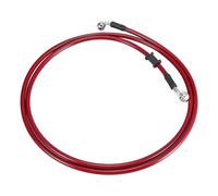 180 Centimetri 70.87" Moto Freno Frizione Olio Tubo Flessibile Linea Tubo Rosso