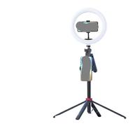 180 centimetri Selfie Stabilizzatore Wireless Stick Treppiede Monopiede pieghevole for la macchina fotografica di azione del telefono Equilibrio Ripresa costante(1.8m add 10in lamp)