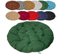 180 cm Sitzkissen für Bänke gepolsterte Sitzauflage strapazierfähiges Gewebe dunkelgrün ideal für Haus und Garten bequem und langlebig perfekte Gartenmöbel Ergänzung.