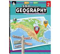 180 Days of Geography for Second Grade: Practice, Assess, Diagnose (180 Days of Practice)