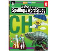 180 Days of Spelling and Word Study for Sixth Grade: Practice, Assess, Diagnose (180 Days of Practice)