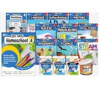180 Days(tm) Homeschool Grade 4 Set: Every Subject, Every Day
