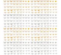 180 Fogli Adesivi Decorativi PET Oro per Scrapbooking, Journaling e Regali | Facili da Staccare e Applicare, Rimozione Pulita, Colori Belli, Forme Diverse, per Studenti e Genitori