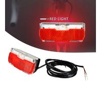 180 Gradi Fascio Coda Luce ABS Bicicletta Luminoso Durevole Facile Installazione
