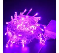180 MINI LUCCIOLE LED VIOLA CATENA LUCI DECORAZIONI NATALIZIE ALBERO PRESEPE 7MT