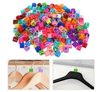 180 pezzi divisori rotondi in plastica per etichette di dimensioni, anelli