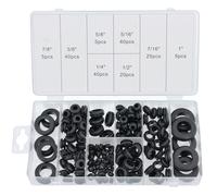 180 Pezzi Guarnizione di Gomma Anelli Assortimento O-Ring Set 8 Misure