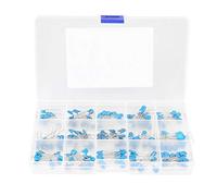 180 Pezzi Kit Condensatori Ceramici ad Alta Tensione 100pF-10000pF 15 Valore 1kV Assortimento di Condensatori Ceramici