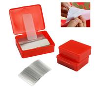 180 Pezzi Nastro Biadesivo Trasparente, 5 x 1,8 cm Adesivo Forte Senza Tracce, Pads Adesivi Lavabili, Multifunzione Nastro Biadesivo extra forte, Pads Adesivi Doppio Sided Rimovibili (3 Scatole)