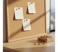 180 Pezzi Puntine Decorative in Legno Decorativo per Scuola, Ufficio,