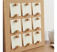 180 Pezzi Puntine Decorative in Legno Forme Assortite per Scuola, Casa,