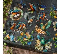 180 Pz Adesivi Scrapbooking Kit，Stickers Aesthetic Flora e Fauna Accessori Adesivi Decorativi per Fai-da-Te Diario Album Calendario，Bullet Journal ，Biglietti di Auguri DIY