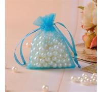 180 sacchetti in organza, 13 x 18 cm, con coulisse, piccoli sacchetti in organza, da riempire, sacchetti di lavanda, caramelle, sacchetti regalo per matrimoni, feste e Natale (blu marino)