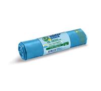 180 SACCHI BUSTE IMMONDIZIA SPAZZATURA 52X60 30LT BLU RESISTENTE MISTERPACK