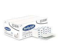 [1800 o 3750] Asciugamani di carta piegati a Z a 2 veli Mis.23,5x24 cm SEM83400