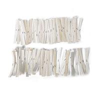 1800 pezzi, 1/10 W, 90 valori, kit di resistori a chip SMD 0603, set assortito di resistori con precisione dell’1% e custodia organizzata per la riparazione di apparecchiature elet