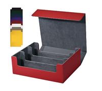 1800+ Porta Carte In PU Porta Carte per Carte da Gioco Magnetiche Rosso O9M3